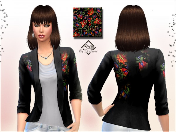  The Sims Resource: Spring Blazer by Devirose