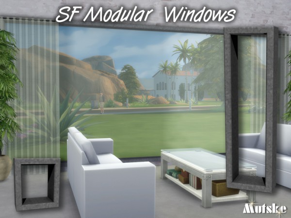  The Sims Resource: SF Modular Windowset by mutske