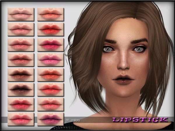  The Sims Resource: Lips Set9 extra by ShojoAngel