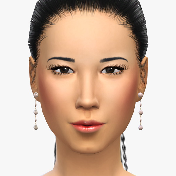  19 Sims 4 Blog: Earring Set 8