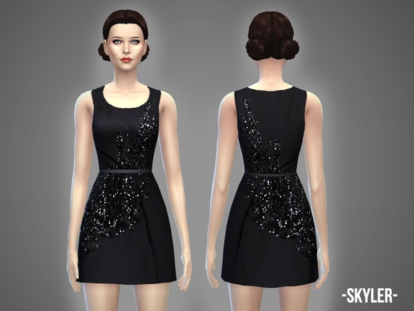  The Sims Resource: Skyler   dress by April