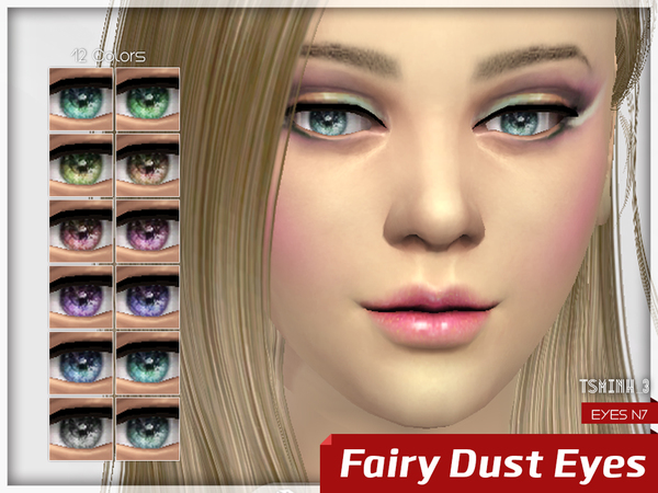  The Sims Resource: Fairy Dust Eyes by tsminh 3