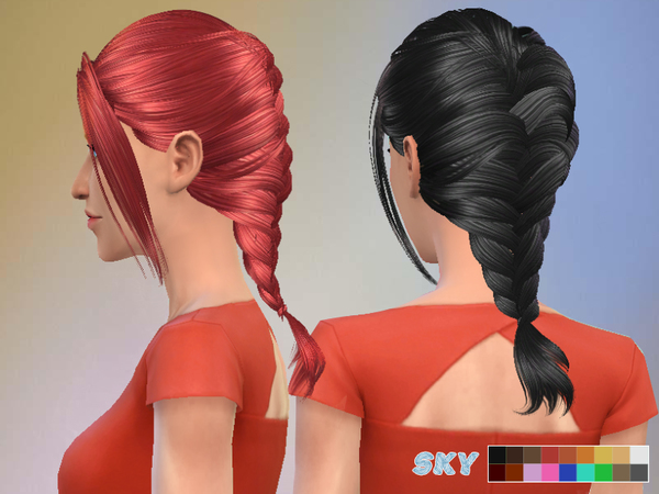  The Sims Resource: Hair 149 by Skysims