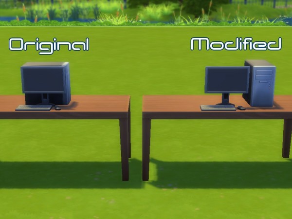  Mod The Sims: Unhidden Midrange PC Tower by Sugar Rave