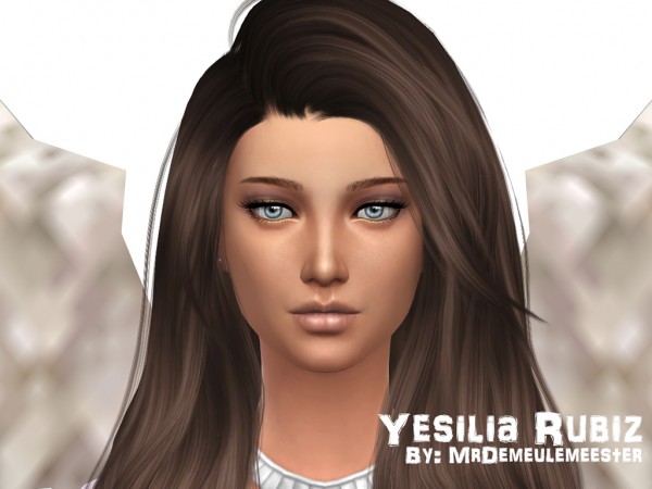  Mod The Sims: Yesilia Rubiz by MrDemeulemeester