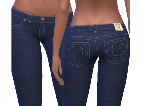  The Sims Resource: True Religion Skinny Jeans by Jshirle