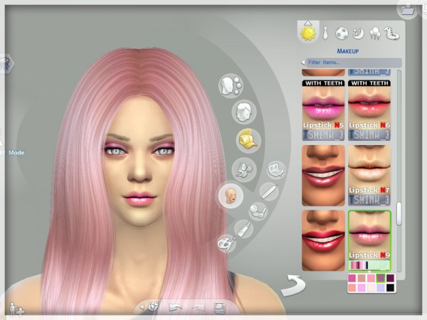  The Sims Resource: Sweet Heart Lipstick by Tsminh 3