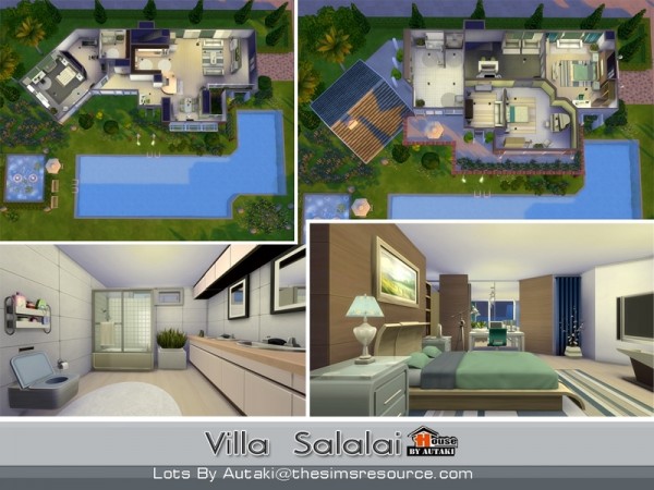  The Sims Resource: Villa Salalai by Autaki