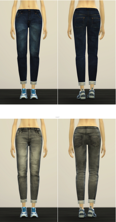 Rusty Nail: Jeans V2-F • Sims 4 Downloads