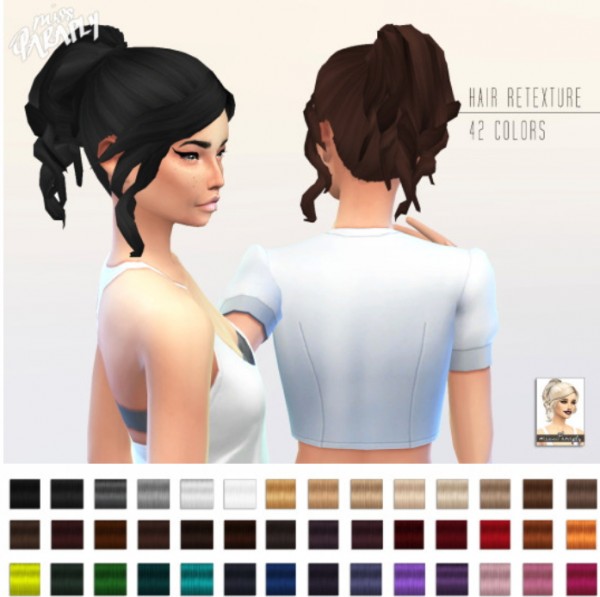  Miss Paraply: Retexture of Curly ponytail by Kiara24