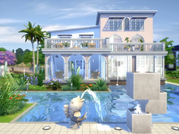  The Sims Resource: Tropical Villa by Chemy
