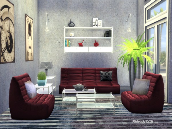  The Sims Resource: Monaco Bedroom by ShinoKCR