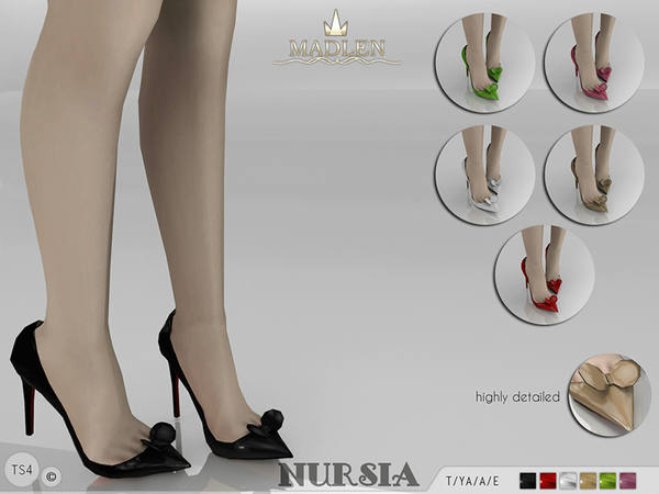  The Sims Resource: Madlen Nursia Shoes by MJ95