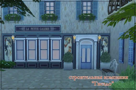  Sims 3 by Mulena: Seamless wallpaper streets magazin 01