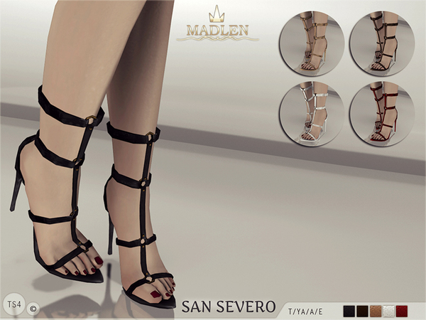 The Sims Resource: Madlen San Severo Shoes by MJ95