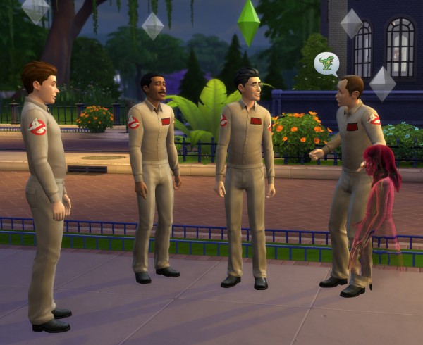  Mod The Sims: Ghostbusters 2 Pieces Suit by ironleo78