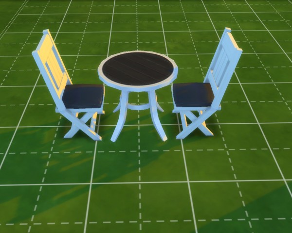  Mod The Sims: Table & Chair by mojo007