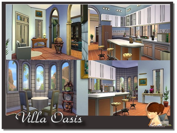  The Sims Resource: Villa Oasis by evanell