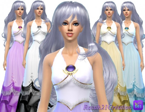 Les contes d helena: Dress Saori • Sims 4 Downloads