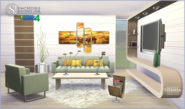  SIMcredible Designs: Titania livingroom set