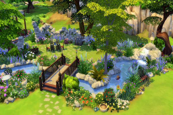 Blackys Sims 4 Zoo: Secret Garden by mystril • Sims 4 Downloads