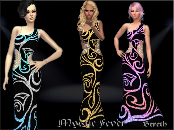  The Sims Resource: Mystic Fever/Dress by Bereth