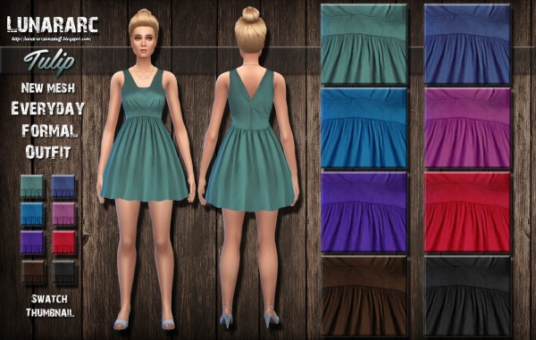  Lunararc Sims: Tulip   Bridesmaid Dress