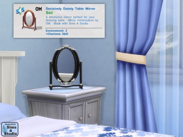  Sims 4 Studio: Small mirror