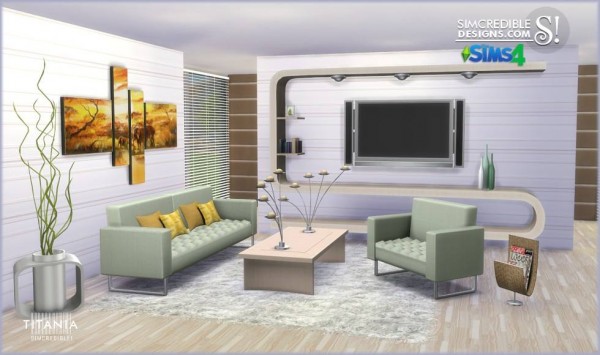  SIMcredible Designs: Titania livingroom set