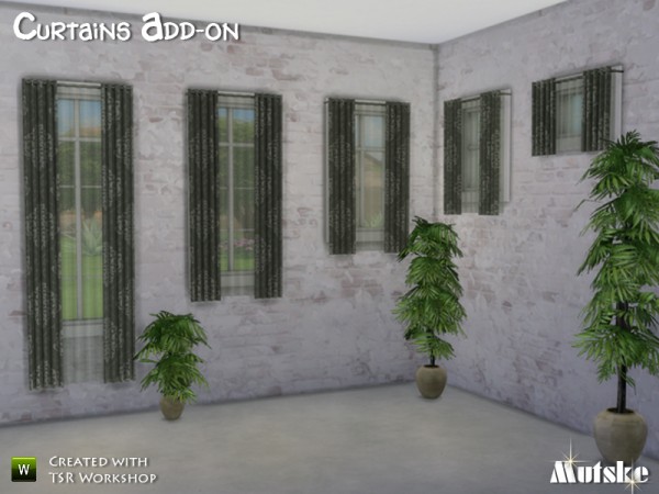  The Sims Resource: Curtains Curtains Curtains by Mutske