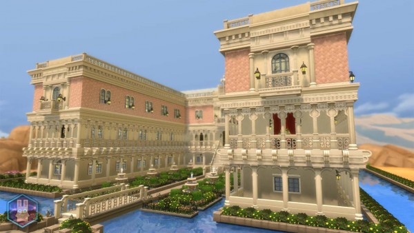  Mod The Sims: Doges Palace  The Floating Palace  by Amichan619