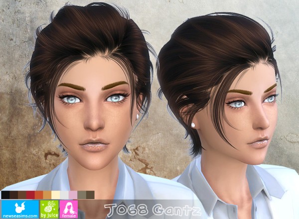  NewSea: J068 Gantz female hairstyle