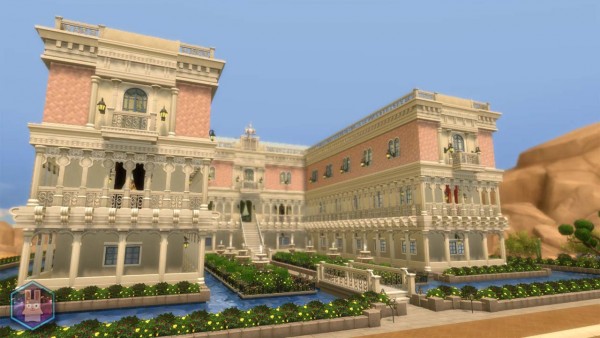  Mod The Sims: Doges Palace  The Floating Palace  by Amichan619