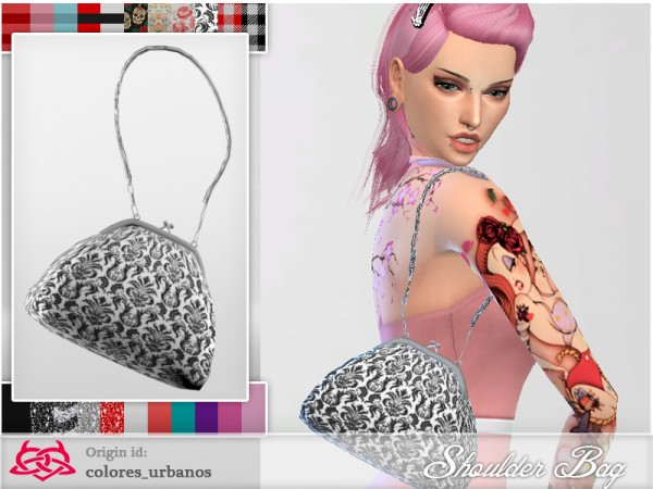  The Sims Resource: Shoulder Bag 02 by Colores Urbanos