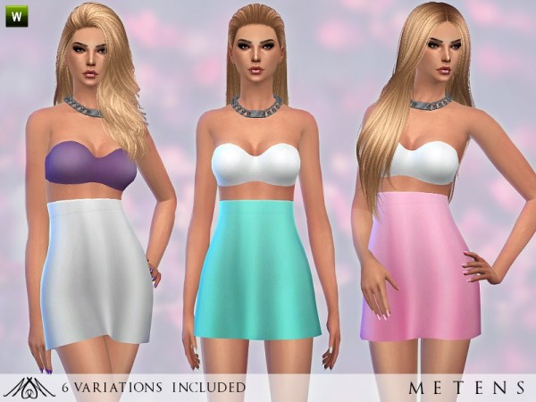  The Sims Resource: Dzhena   Dress by Metens
