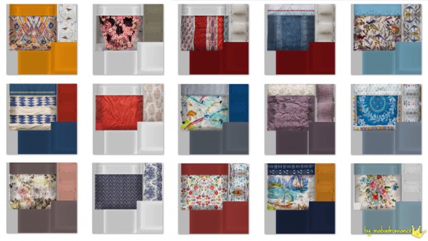  In a bad romance: My 15 bedding designs plus  7 new ones