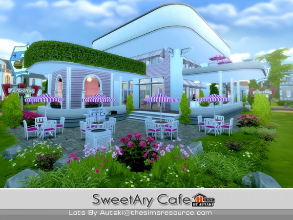  The Sims Resource: SweetAry Cafe by Autaki