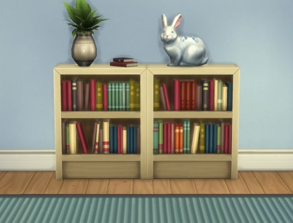  Mod The Sims: Intellectual Bookcases Recolours by plasticbox