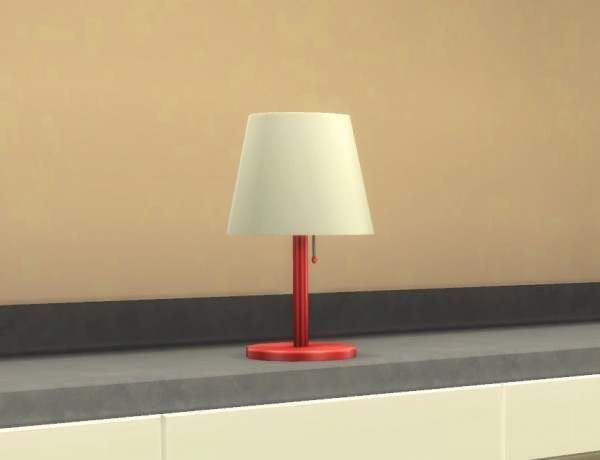  Mod The Sims: Lunatech Table Lamp by plasticbox