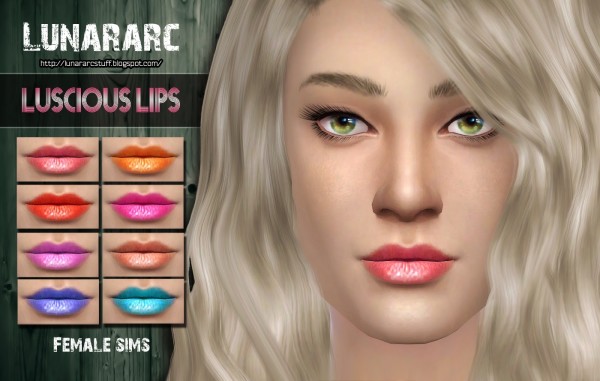  Lunararc Sims: Luscious Lips