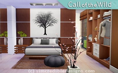  SIMcredible Designs: Call of the Wild bedroom