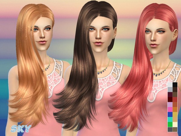  The Sims Resource: skysims hair 259