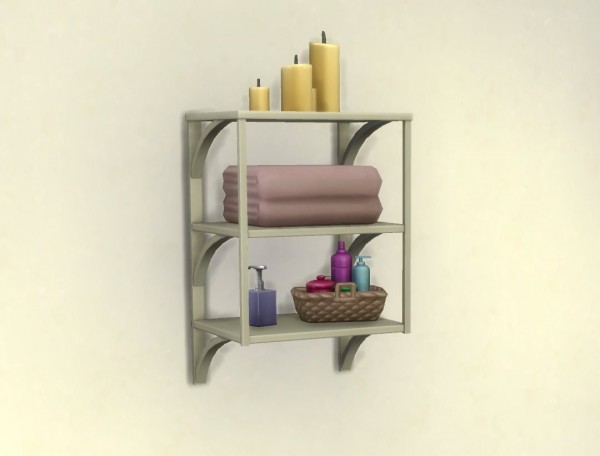  Mod The Sims: Functional Towel Rack by plasticbox