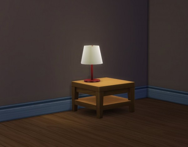  Mod The Sims: Lunatech Table Lamp by plasticbox