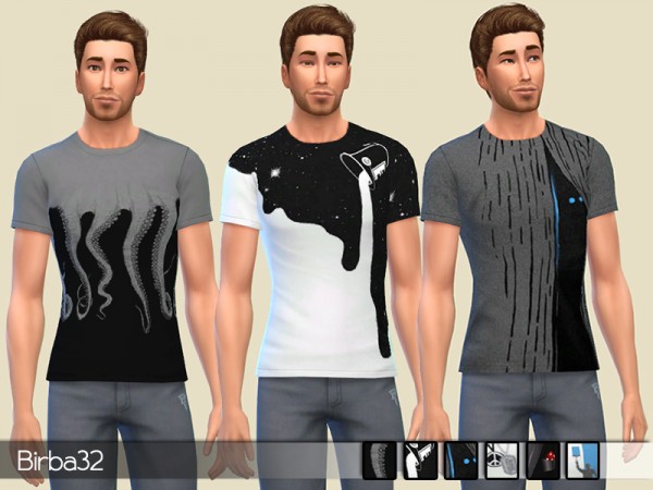  The Sims Resource: Creative T Shirts by Birba32