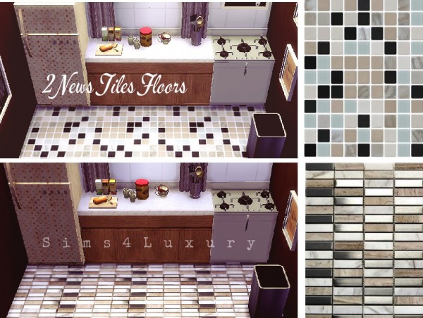  Sims4Luxury: Luxurious Tiles Floors