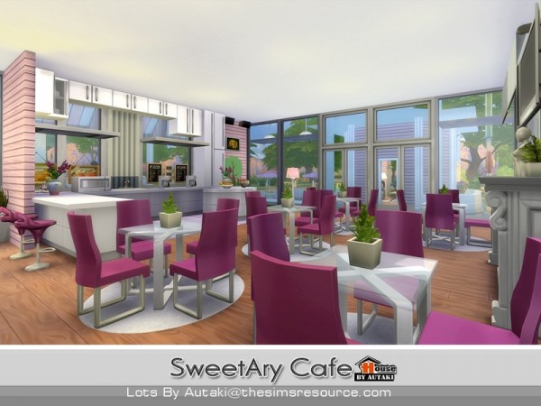  The Sims Resource: SweetAry Cafe by Autaki