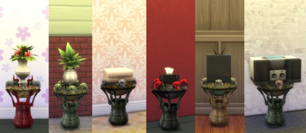  Mod The Sims: Gothic End Table by Esmeralda