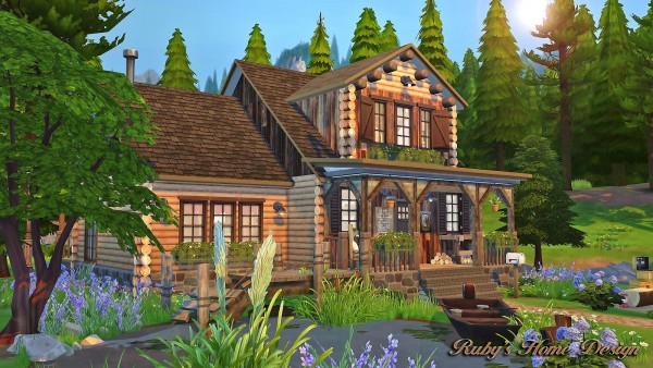 Ruby`s Home Design: Forest Cabin