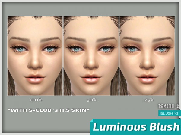  The Sims Resource: Luminous Blush by tsminh 3